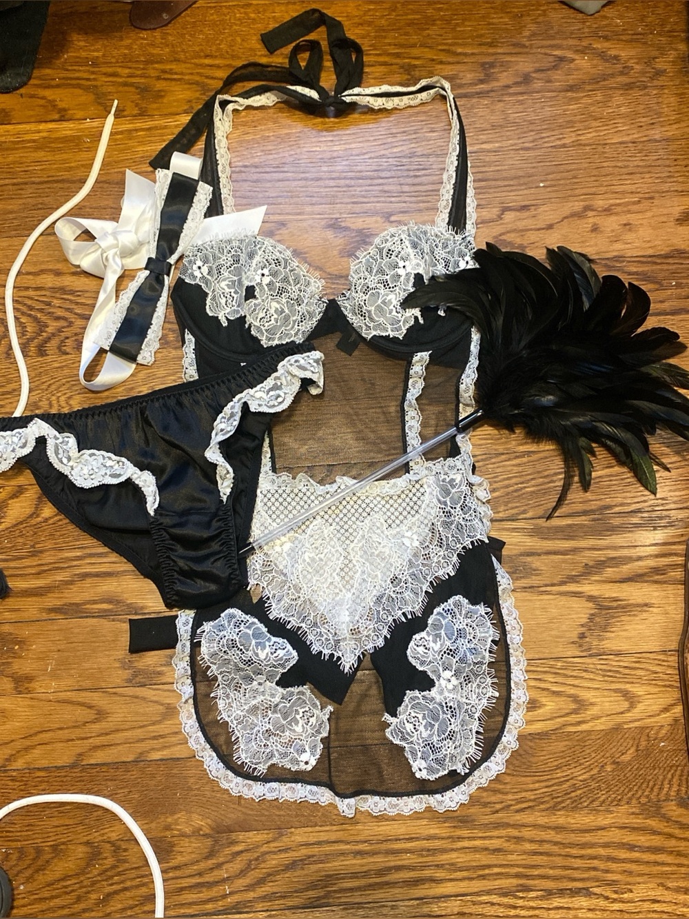Vintage Victoria’s Secret maid costume